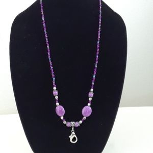 HANDMADE BADGE/ID NECKLACE